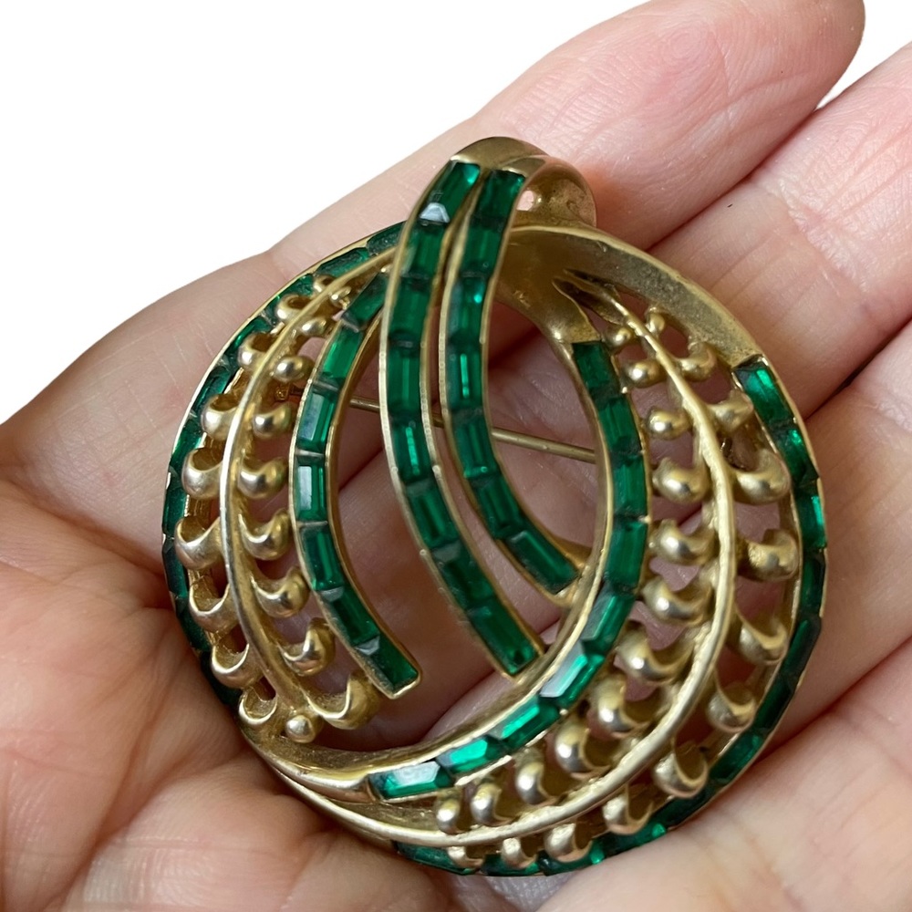 Corocraft Pat. Pend. 1950s Brooch